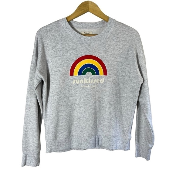 MADEWELL Sunkissed Beach Club Graphic Mainstay Sweatshirt AN438 - Picture 2 of 9